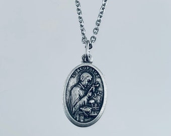 Saint Aloysius Gonzaga Medal Necklace