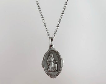 Saint Francis of Assisi Medal Necklace
