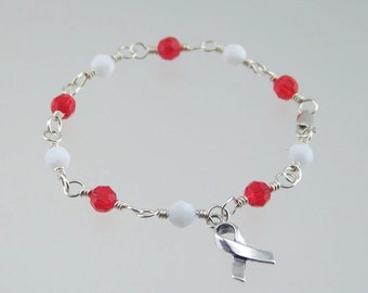 Aplastic Anemia Awareness Bracelet