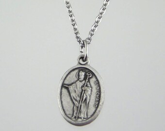 Saint Richard Medal Necklace