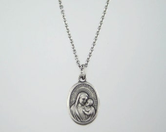 Our Lady of Good Counsel Medal Necklace