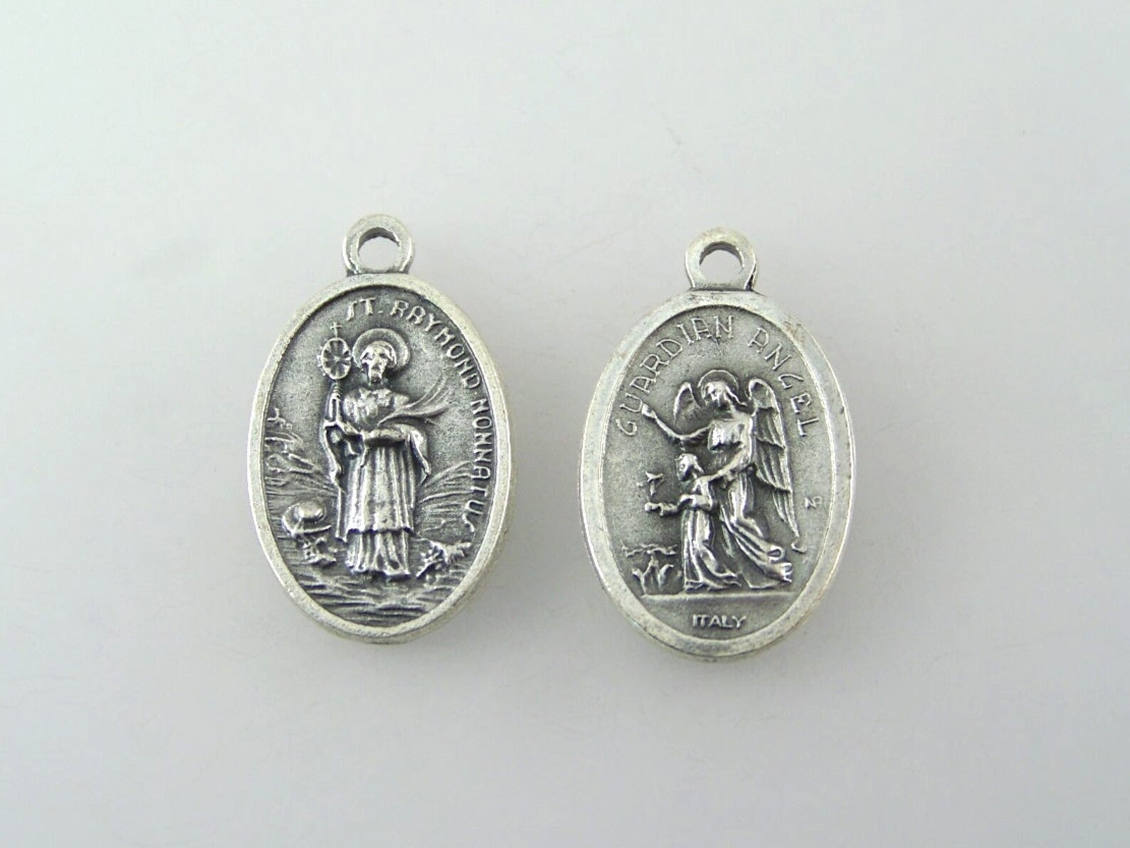 Saint Raymond Nonnatus Medal Necklace Etsy