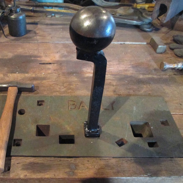 Tall offset or straight ball stake, extra height metal forming tool