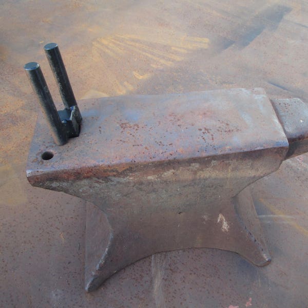 Blacksmith bending fork, anvil hardy tool