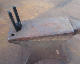 Blacksmith bending fork, anvil hardy tool