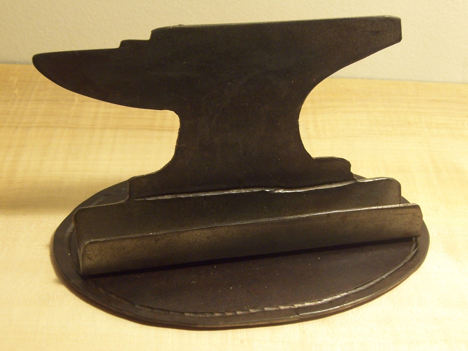 Blacksmith Anvil Business Card Holder Ironwork Etsy