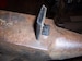 Blacksmith anvil hot cut hardy tool 