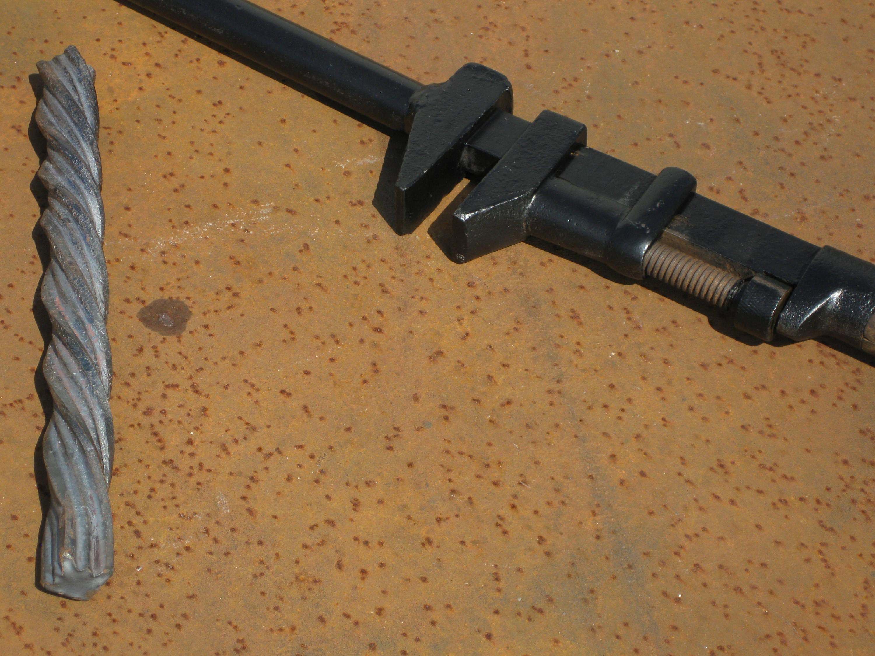 Blacksmith Adjustable Twisting Wrench Ironwork Tool Etsy