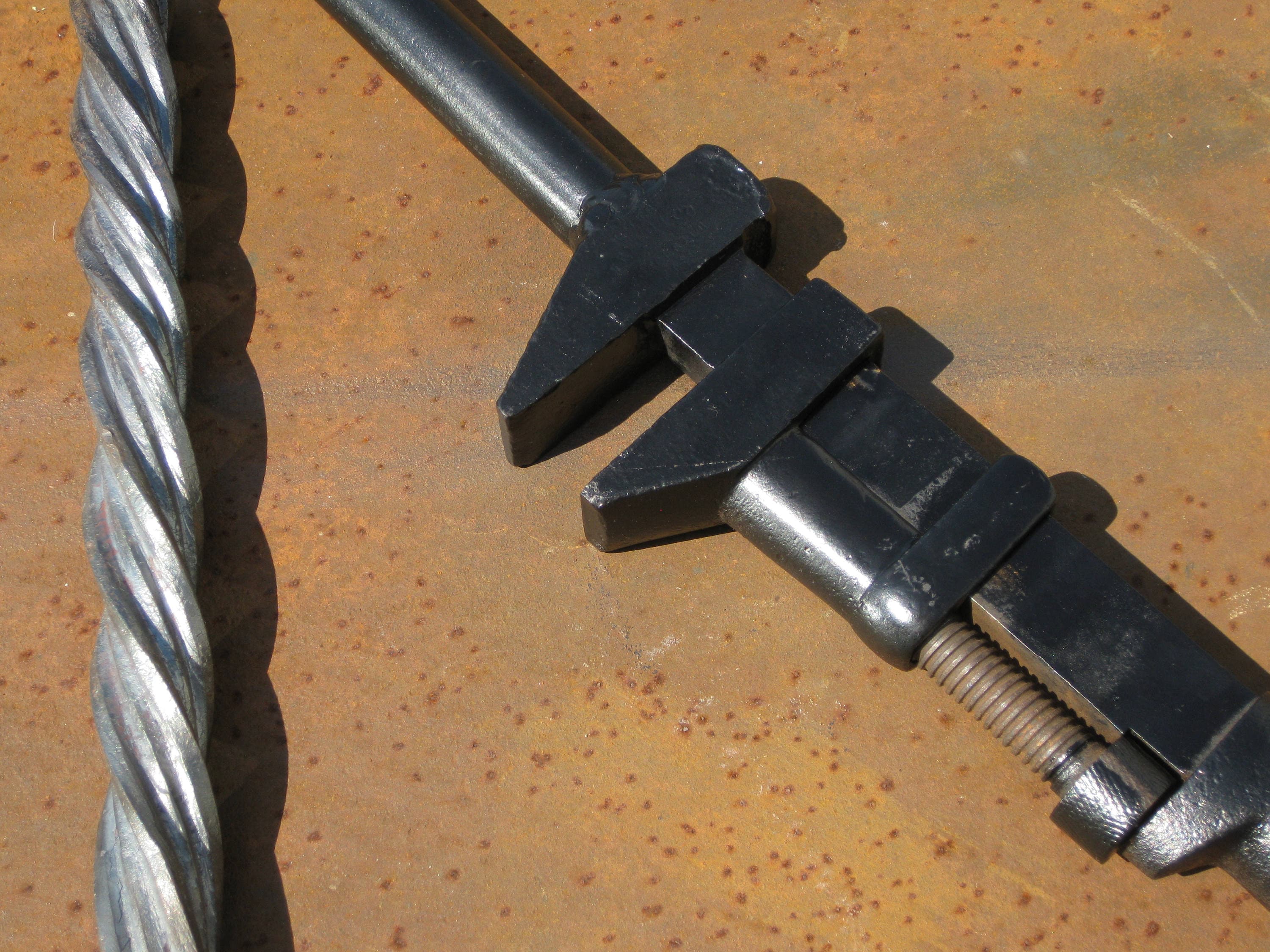 Blacksmith Adjustable Twisting Wrench, Ironwork Tool Etsy