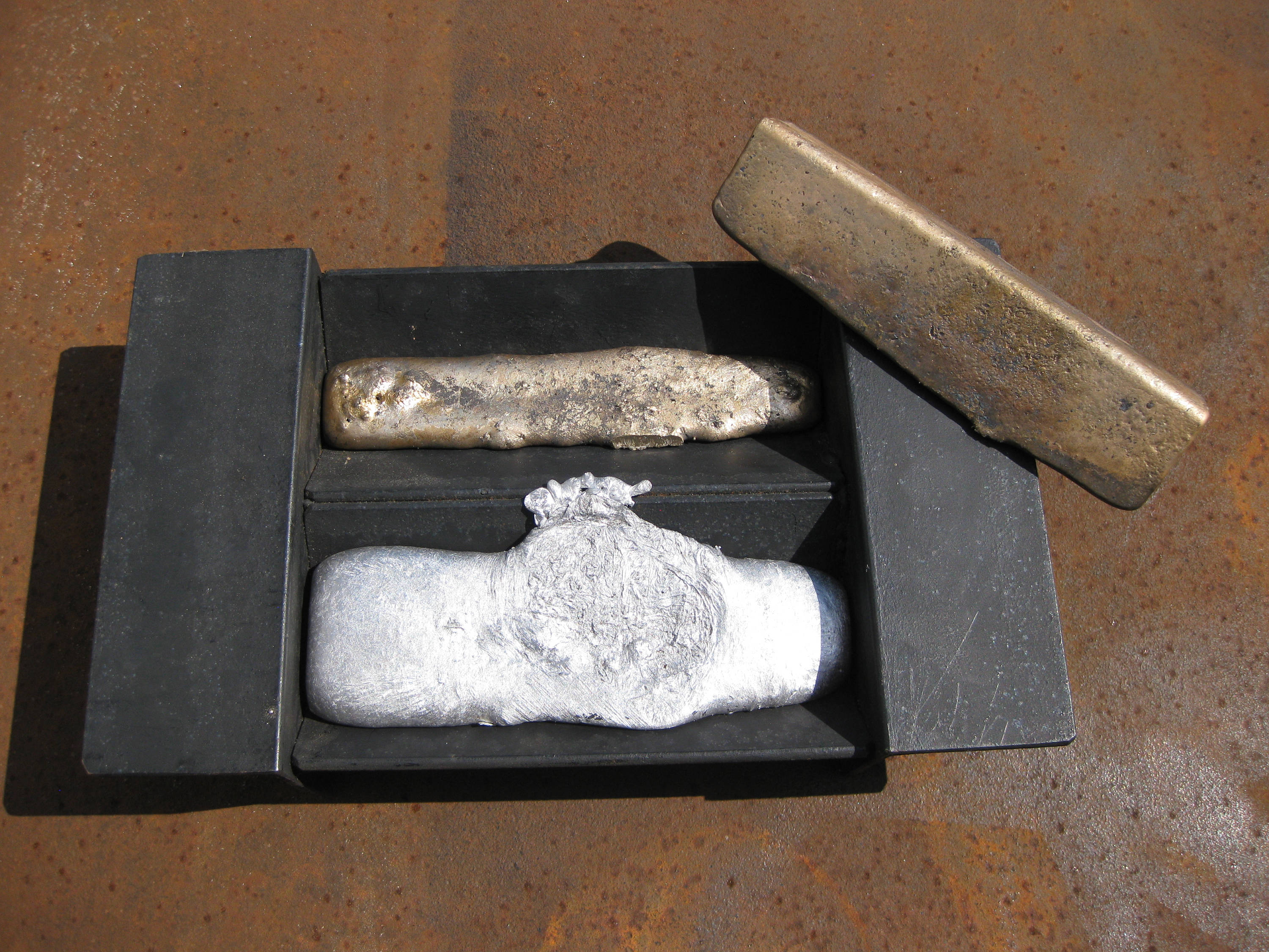 Metal Casting Ingot Mold Etsy