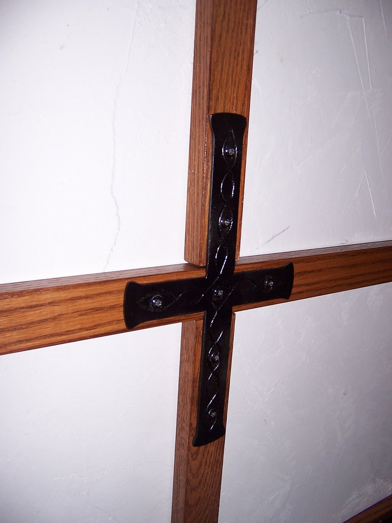Chiseled Ironwork Cross Brackets, Qty 2 Etsy
