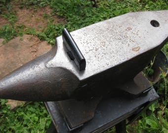 Blacksmith anvil bottom fuller hardy tool