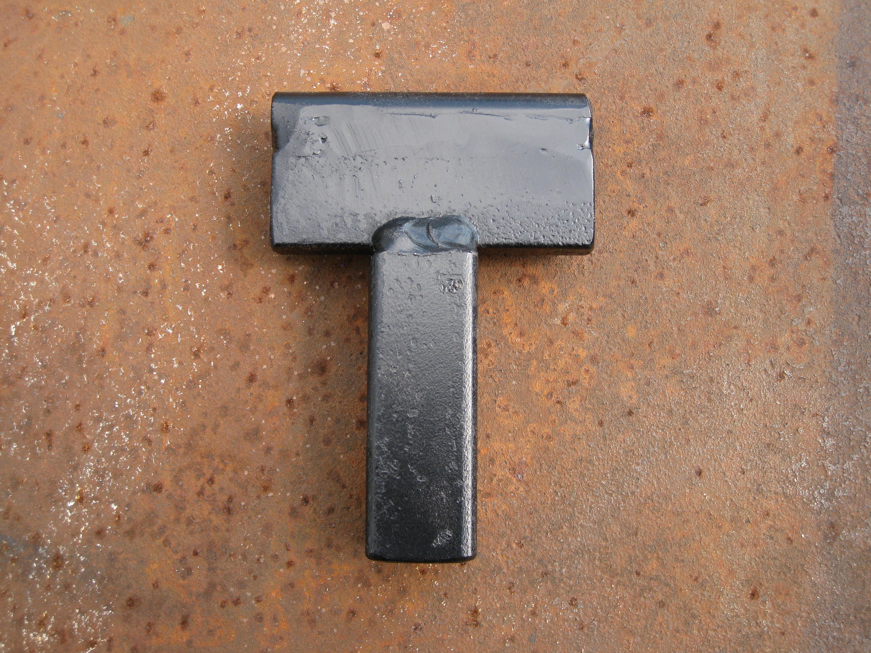 Blacksmith Anvil Bottom Fuller Hardy Tool 3/4" Shank 3/4" Diameter Fuller 