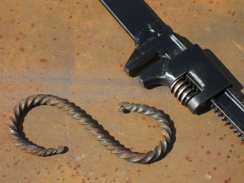 Blacksmith adjustable twisting wrench ironwork tool Etsy