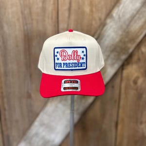 Dolly for President Patch Trucker Hat