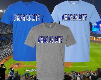 Kansas City Baseball Players Tee