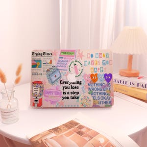 Happy Vibes Custom Macbook case, MacBook Pro 16/14 2024, MacBook Air15, MacBook Air 13 Air 11, MacBook Pro 13, MacBook 12, MacBook Ret 15/13