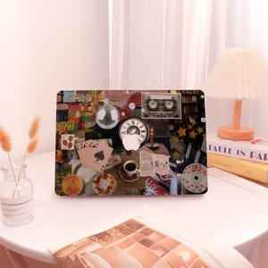 Vintage Collage Custom Macbook case, MacBook Pro 16/14 2024, MacBook Air15, MacBook Air13,MacBook Air11, MacBook Pro 13, MacBook Ret 15/13