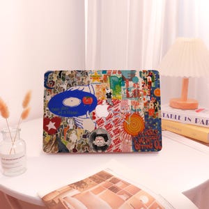 Vintage Collage Custom Macbook case, MacBook Pro 16/14 2024, MacBook Air15, MacBook Air13,MacBook Air11, MacBook Pro 13, MacBook Ret 15/13
