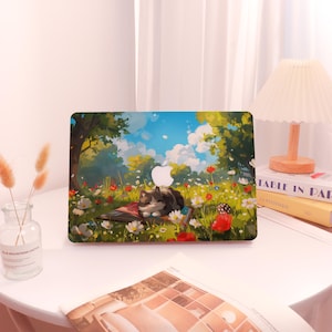 Feeling Nature Kitten Custom Macbook case, MacBook Pro 16/14 2024, MacBook Air15, MacBook Air13 Air11, MacBook Pro 13, MacBook Ret 15/13