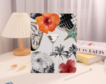 Retro Custom iPad Case with Apple Pencil Holder,iPad Pro 13/12/11,2025 Air 7/6/5/4/3th,iPad 11 11",iPad 10 10.9", iPad Mini 7