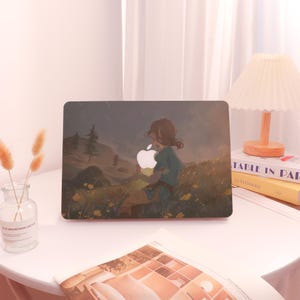 Anime Rain Boy Custom Macbook case, MacBook Pro 16/14 2024, MacBook Air15, MacBook Air13 Air11, MacBook Pro 13, MacBook Ret 15/13