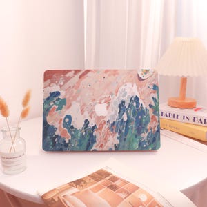 Colorful Seaside Custom Macbook case, MacBook Pro 16/14 2024, MacBook Air15, MacBook Air13,MacBook Air11, MacBook Pro 13, MacBook Ret 15/13