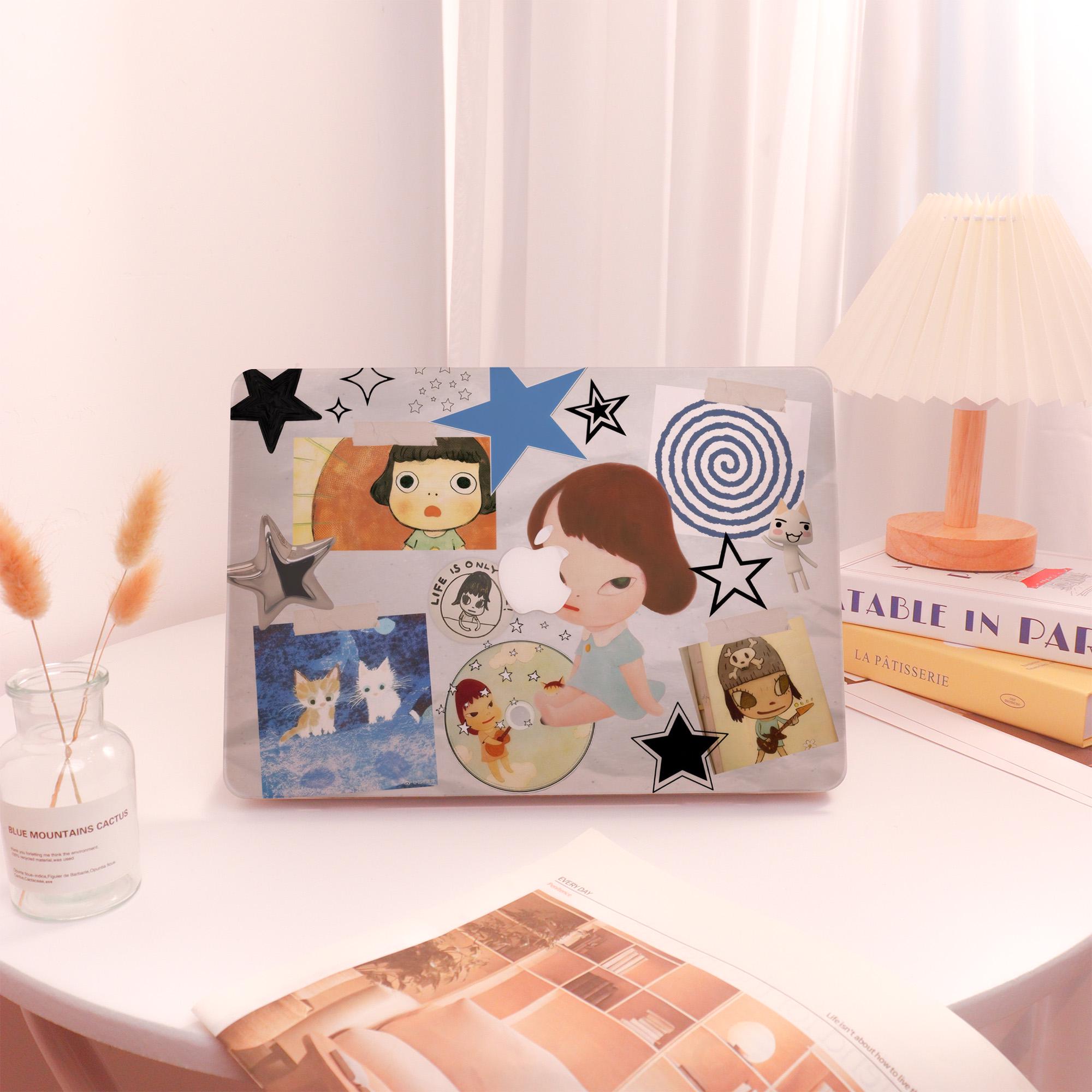 Stickers dessins animés personnalisés coque MacBook, MacBook Pro16/14 2024, MacBook Air15, MacBook Air13 Air11, MacBook Pro13, MacBook 12, MacBook Ret