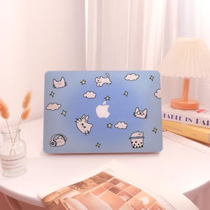 Cute Sky Custom Macbook case, MacBook Pro 16/14 2024, MacBook Air15, MacBook Air13 Air11, MacBook Pro 13, MacBook 12, MacBook Ret 15/13