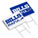Bills Mafia Yard Sign 18”x24”, 2 Sided, Lawn Sign, iWantMyStyles 