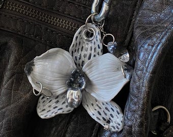 Orchid Keychain! - Etsy