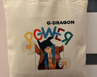 G-Dragon - ワールドツアー'25 - キャンバストートバッグ - Etsy 日本