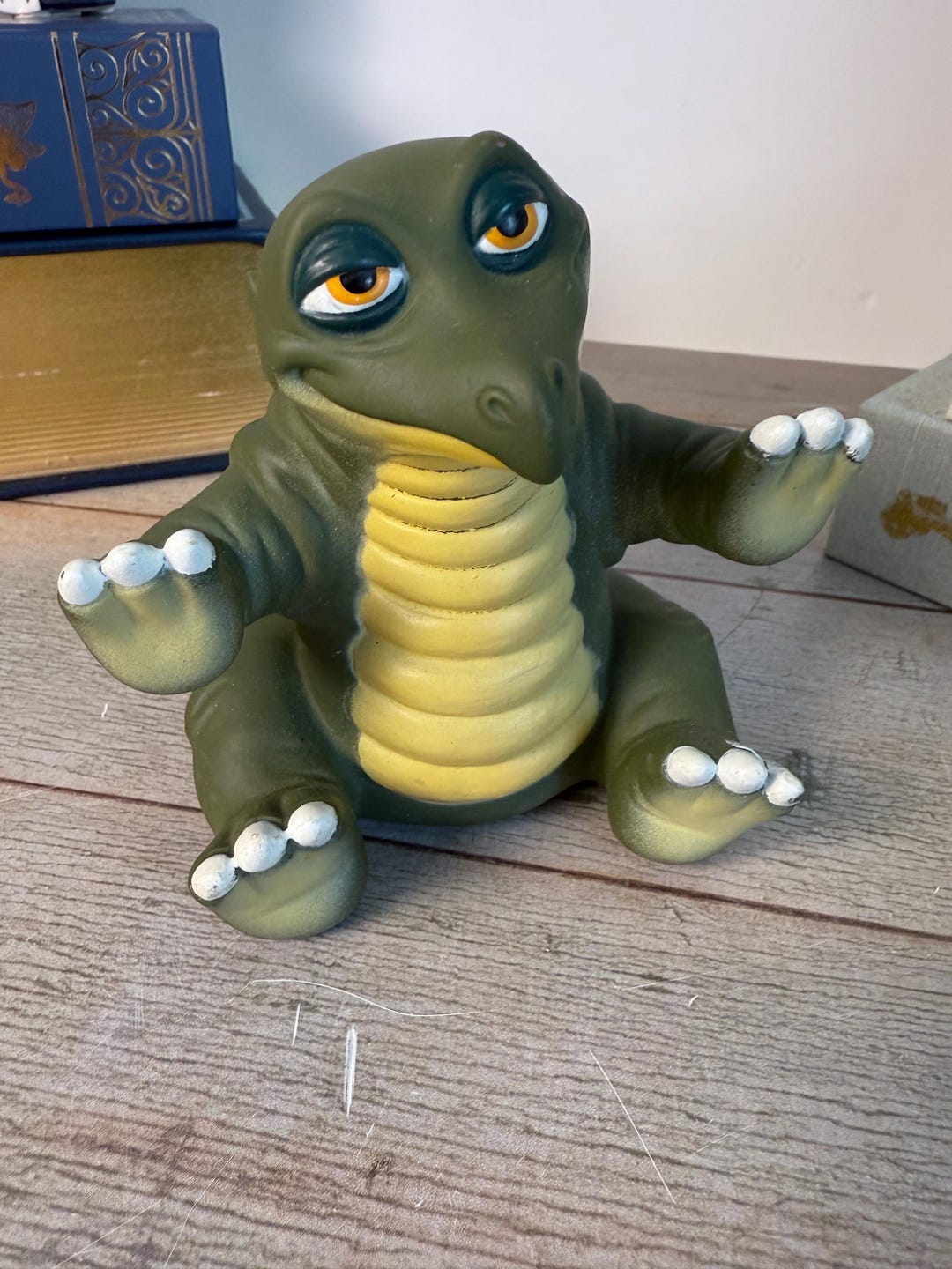 Vintage 1988 Land Before Time Spike Puppet Pizza Hut Stegosaurus UCS ...
