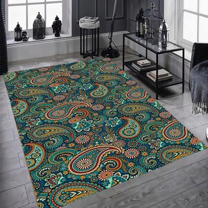 Desing Rug, Pattern Rug, Artwork Rug, Luxury Rug, Saloon Rug, Non Slip Rug, Washable Rug, Home Gift Rug,Stylish Carpet, New Year Gift Rug
