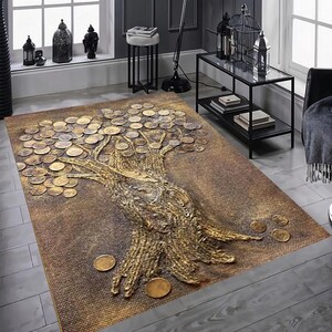 Old Carpet, Colorful Design Rug, Artwork Rug,  Saloon Rug, Non Slip Rug,Washable Rug, Home Gift Rug,Stylish Carpet, New Year Gift Desing Rug