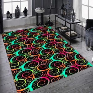 Desing Rug, Pattern Rug, Artwork Rug, Luxury Rug, Saloon Rug, Non Slip Rug, Washable Rug, Home Gift Rug,Stylish Carpet, New Year Gift Rug