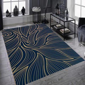 Desing Rug, Pattern Rug, Artwork Rug, Luxury Rug, Saloon Rug, Non Slip Rug, Washable Rug, Home Gift Rug,Stylish Carpet, New Year Gift Rug