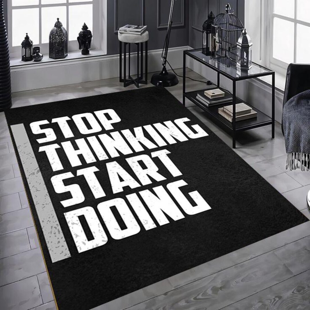 Start Doing,written Rug ,interesting Rug, Design Rugs, Written ...