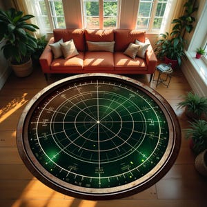 Round Pattern Rug, Colorful Rug, Saloon Rug, Non Slip Rug,Washable Rug,Home Gift Rug,Custom Rug, Design Carpet, Style Rug