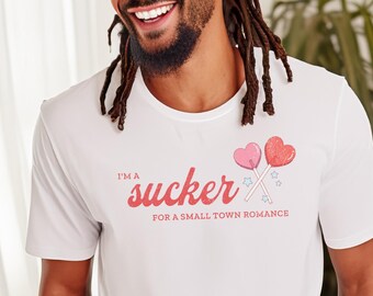 Sucker for Romance Booktok Shirt | Vintage Book Lover Tee