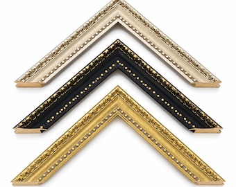 Ornate Picture Frame, Lima Range: Gold, Silver, Black (A1-A5)