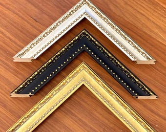 Ornate Picture Frame, Lima Range: Gold, Silver, Black (A1-A5)
