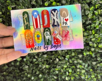 adeline’s press ons ADELINE | Reusable Press on Nails | Hand Painted Salon