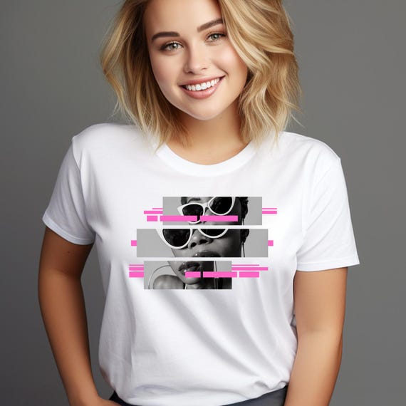 T-shirt Léger Pour Femme Sebastian B - Graphique Cool - Taille Régulière - Neuf Avec étiquettes