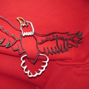 Bald Eagle - Folk Art Wrought-Iron