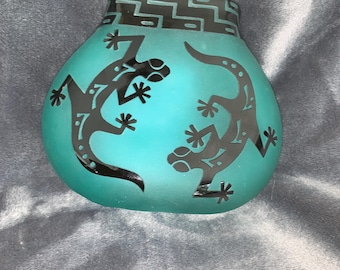 Fellerman and Raabe Cameo Art Glass Vase