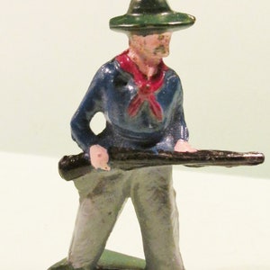 Miniature Metal Figures &quot;Britain&quot;  Cowboy with Rifle