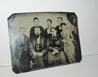 19th Century Tintype -- Postmortem ? Civil War ?