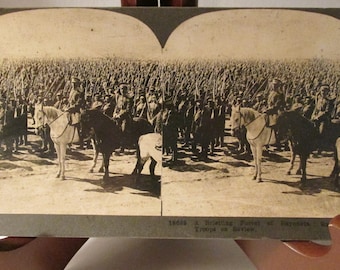 Vintage Stereoview Photo WW I