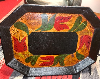 Vintage Tole Ware Small Tray